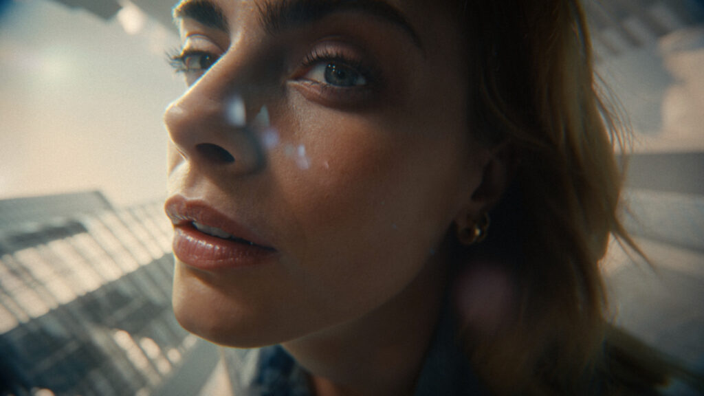 Portrait of a young woman shot on ARRI Ultra Primes. 