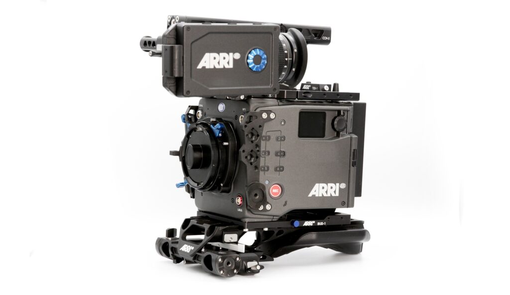 Professional ARRI camera equipment setup