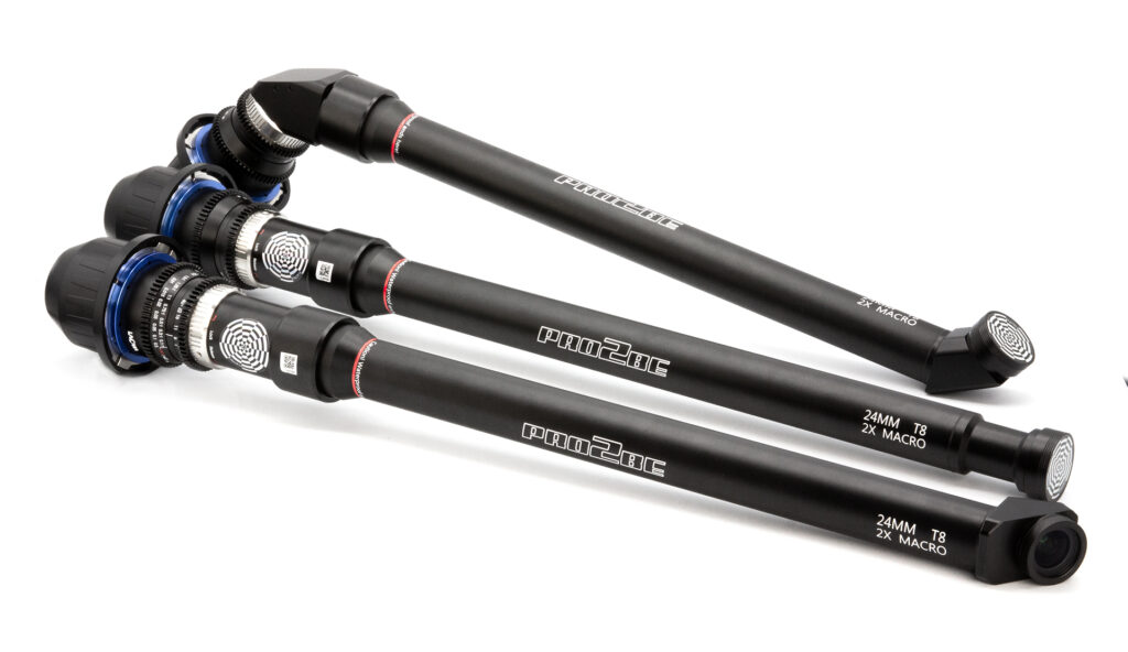 Three macro photography extension tubes
