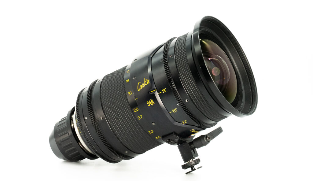 Camera lens with zoom capabilities