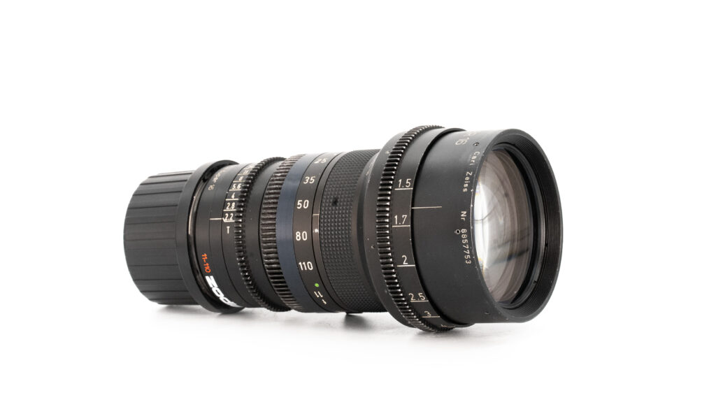 Camera lens with focus rings