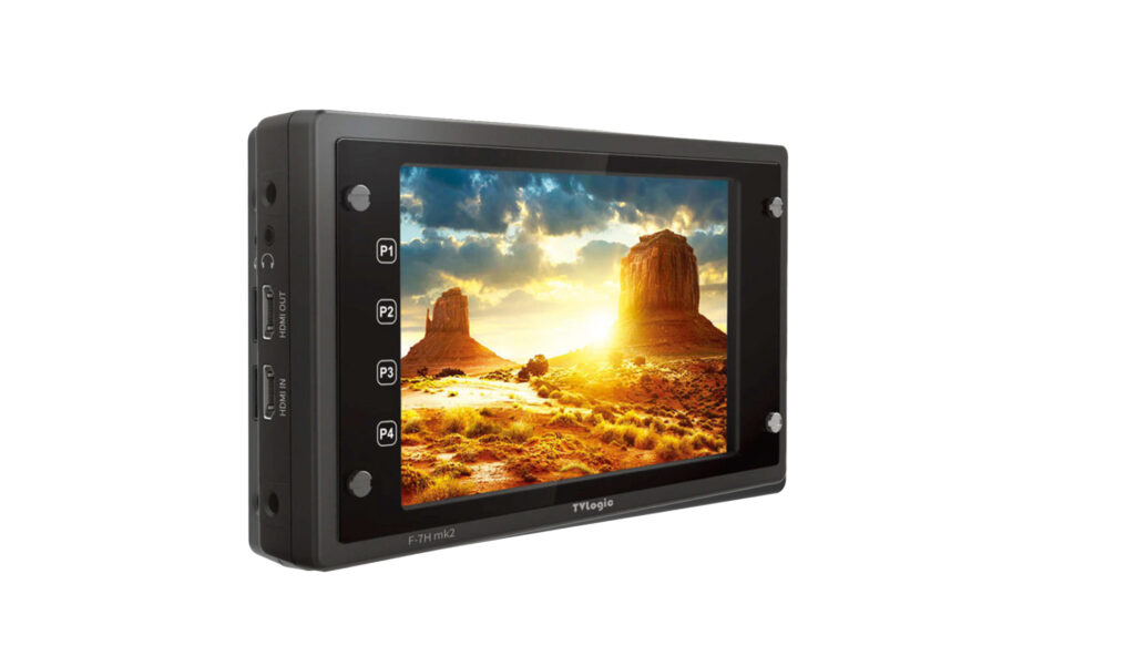 Portable monitor with vibrant display