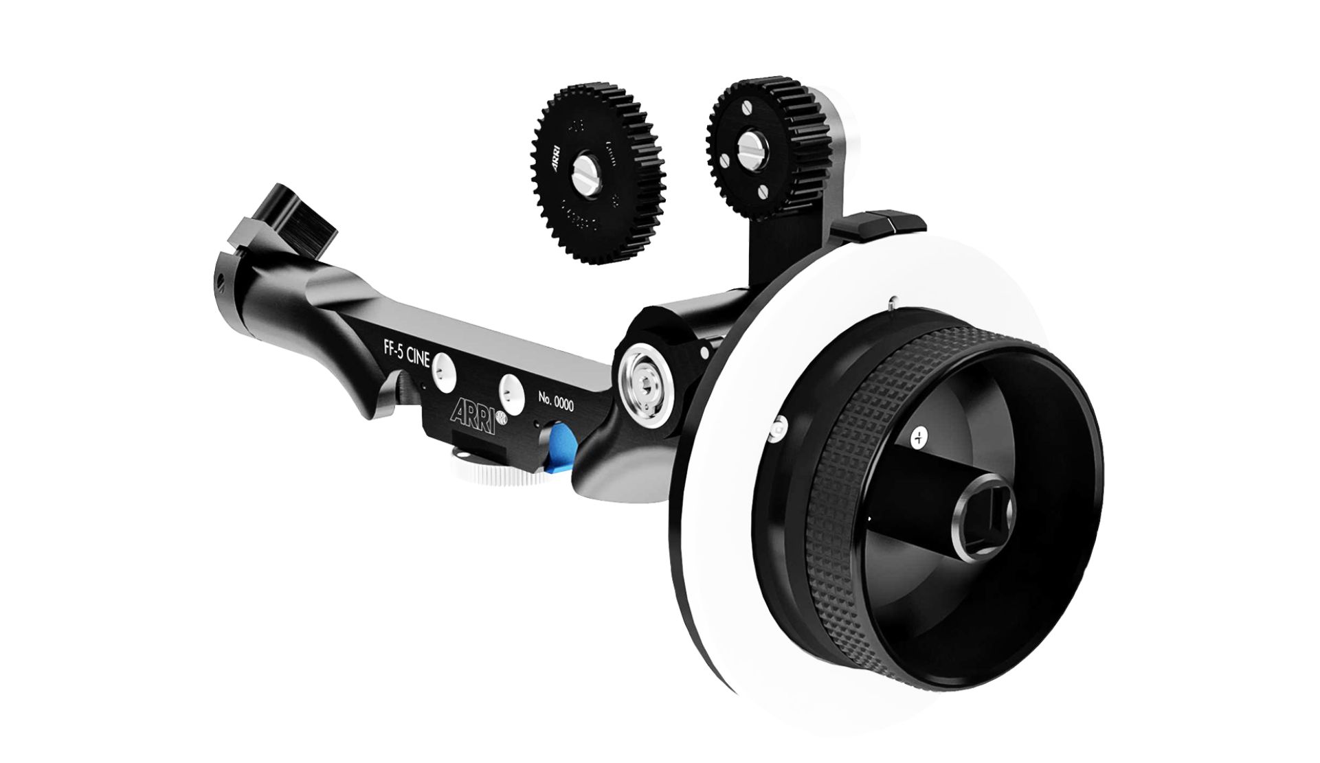ARRI FF 5 Follow Focus ARRI FF 5 mechanical follow focus system for precise manual focus control on professional cine lenses.
