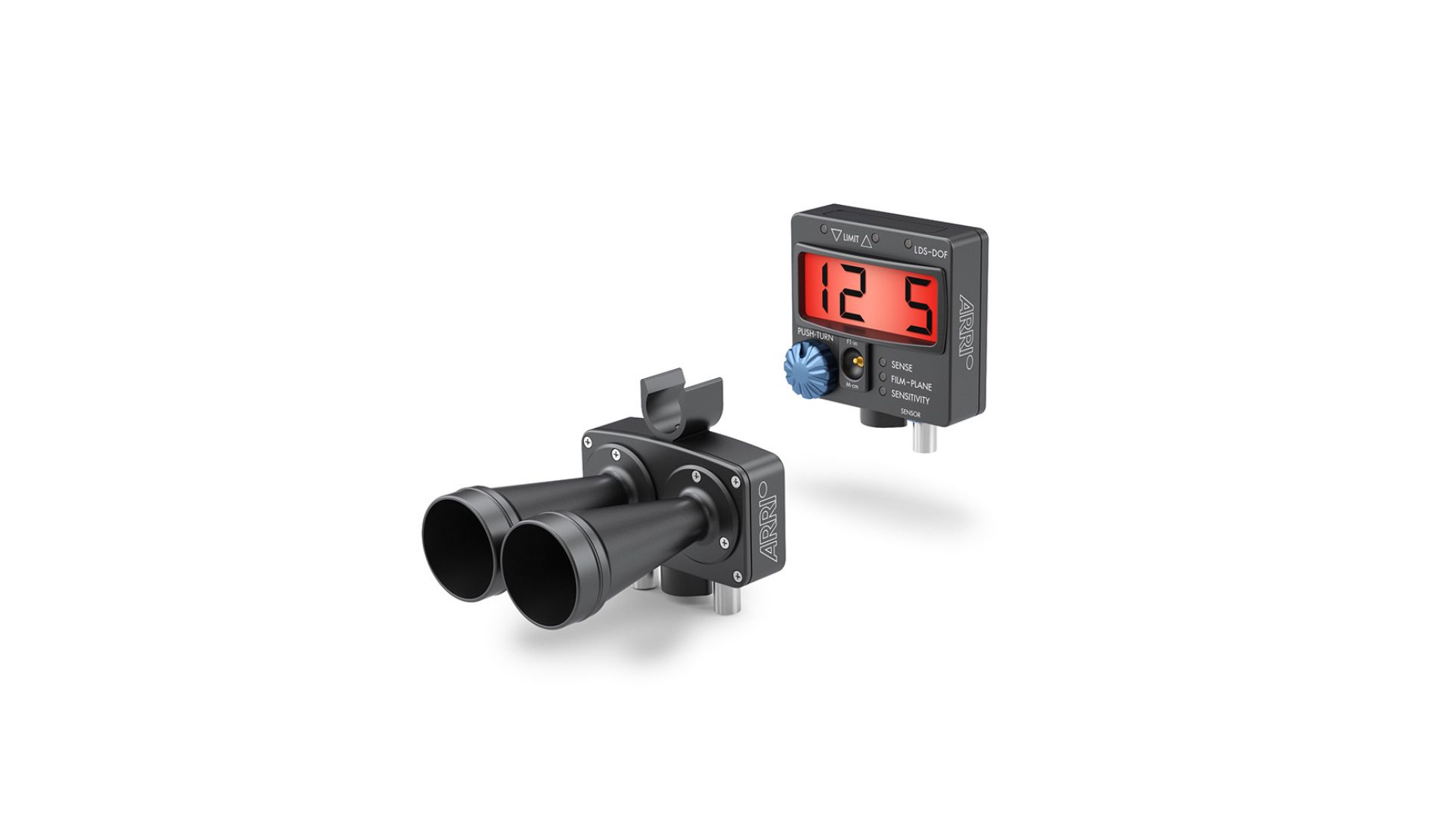 ARRI UDM 1 ARRI UDM 1 ultrasonic distance measure for focus pulling, distance readout and professional lens control workflows.