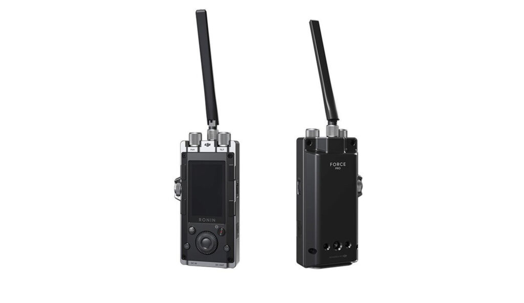 DJI Force Pro motion controller for precise remote pan, tilt and roll control in Ronin based gimbal and remote head setups for film and commercial productions.