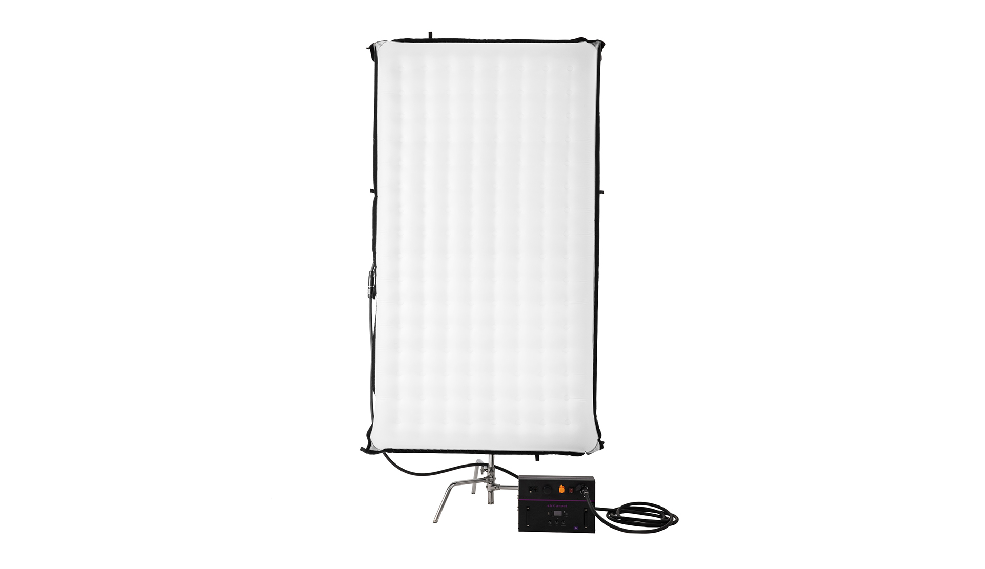 Aircarpet 48 professional LED lighting fixture for film, commercial, TV and documentary production workflows.