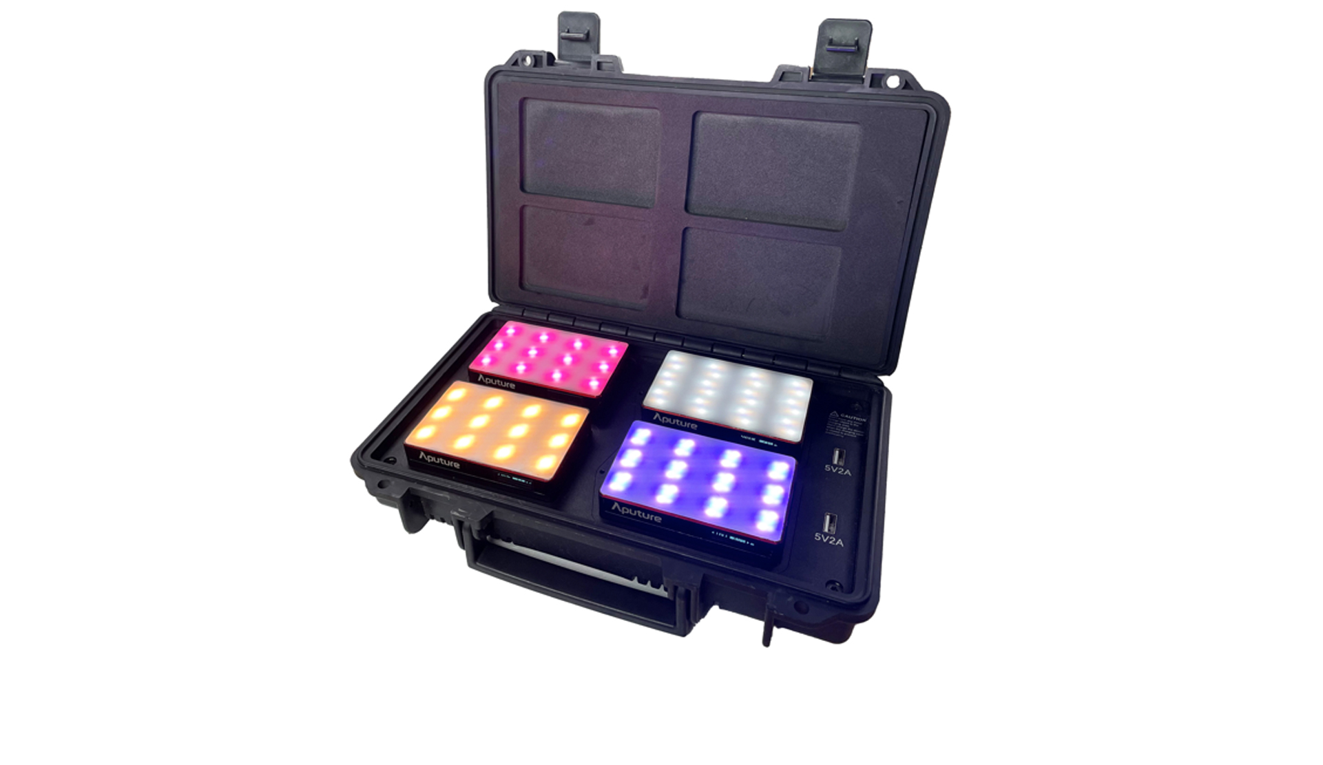 Aputure MC professional LED lighting fixture for film, commercial, TV and documentary production workflows.