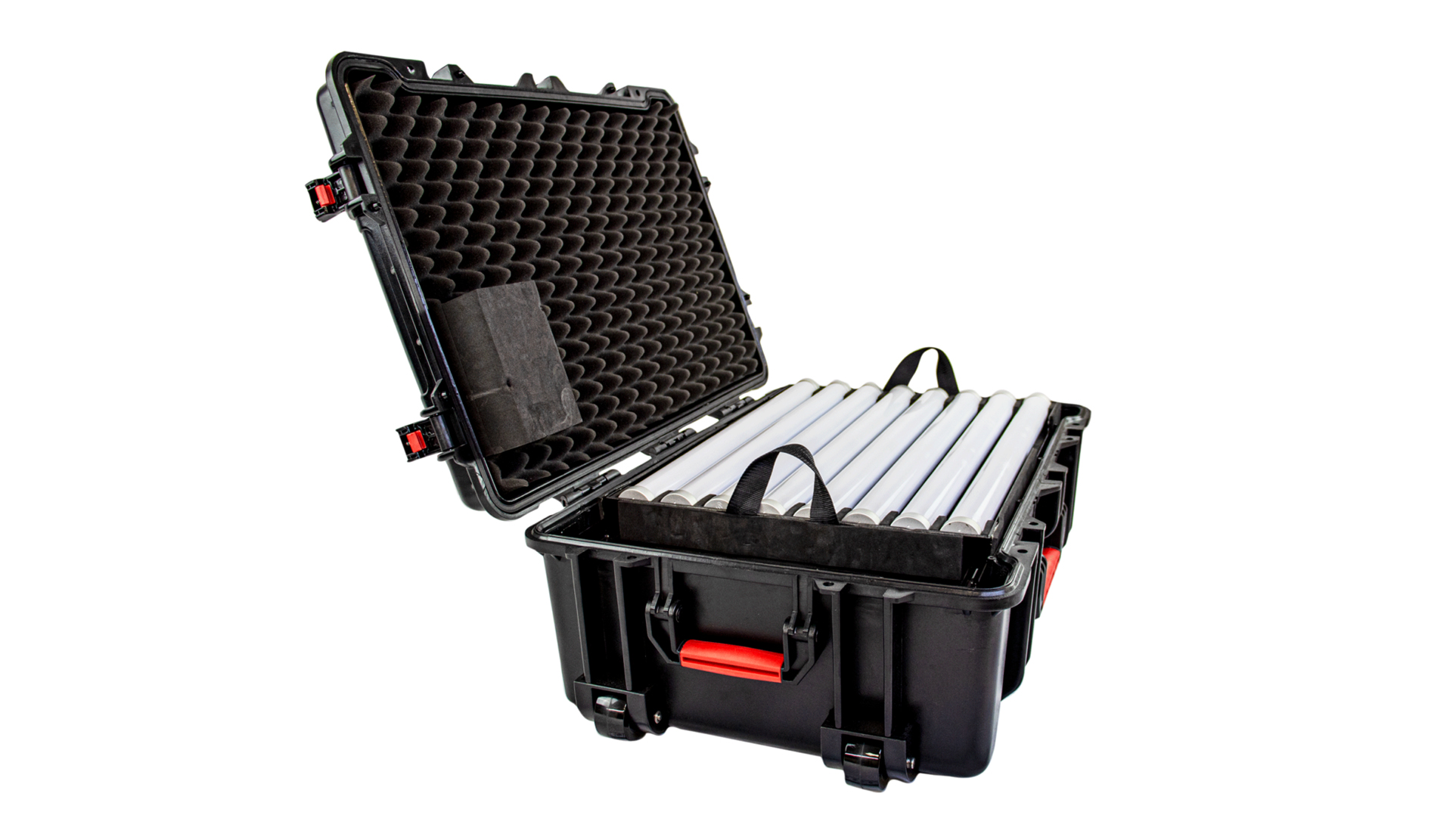Astera Helios Tube 8 tube set professional LED lighting fixture for film, commercial, TV and documentary production workflows.