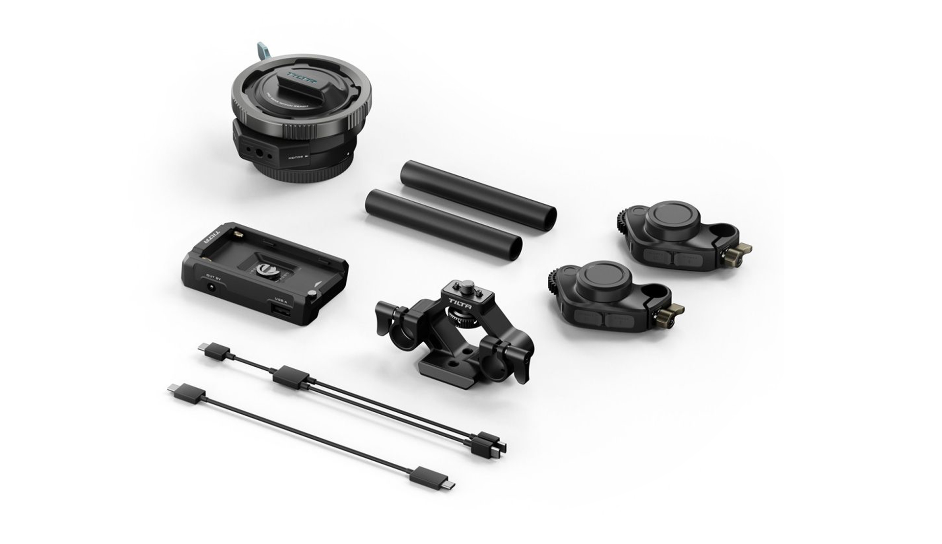 TILTA Autofocus Adapter E - PL Tilta Autofocus Adapter for compact camera setups, gimbal work and lightweight focus control in professional film and commercial productions.