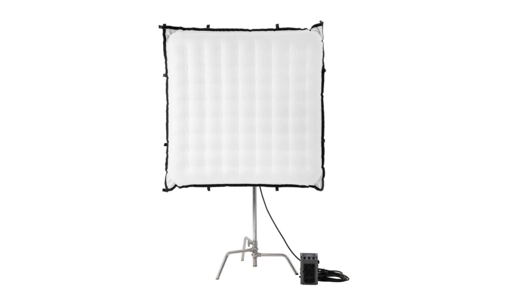 Airsquare 44 professional LED lighting fixture for film, commercial, TV and documentary production workflows.