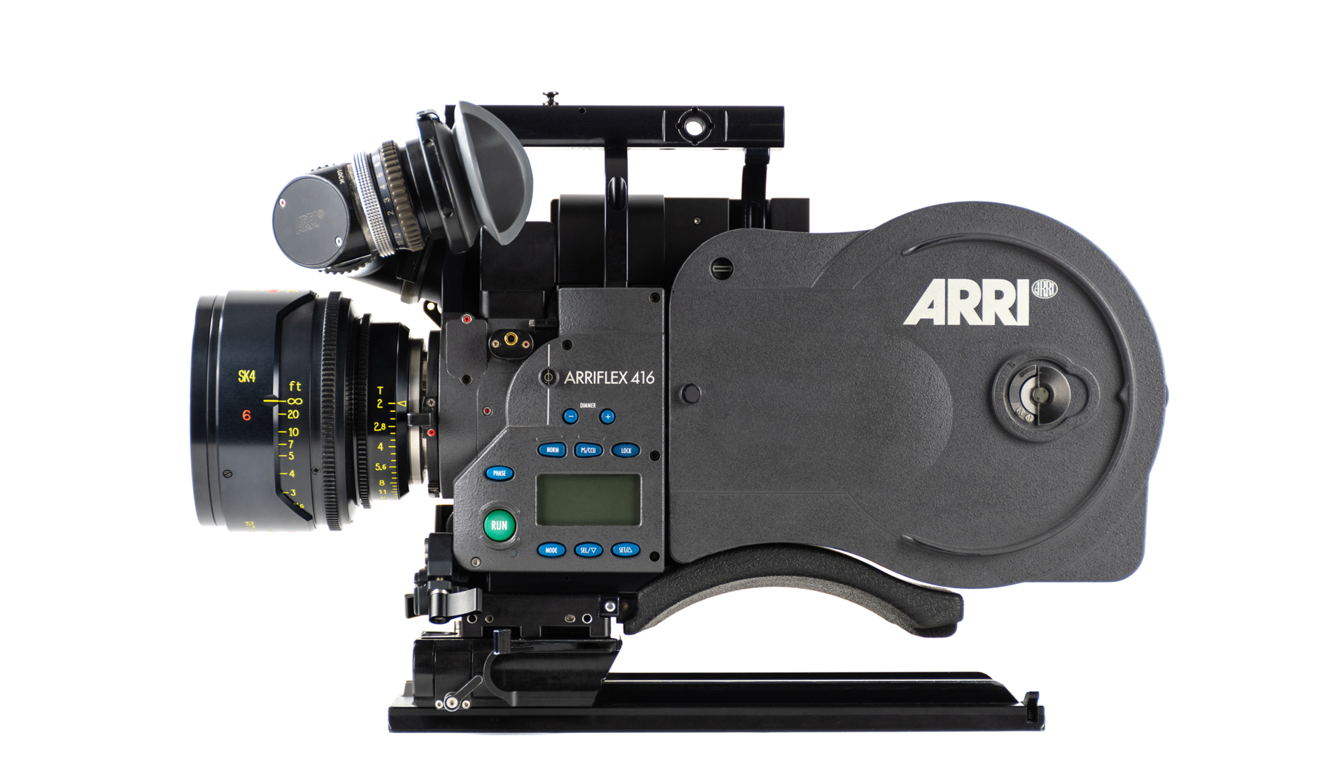 ARRI ARRIFLEX 416 ARRI 416 Super 16mm film camera with magazine and lens